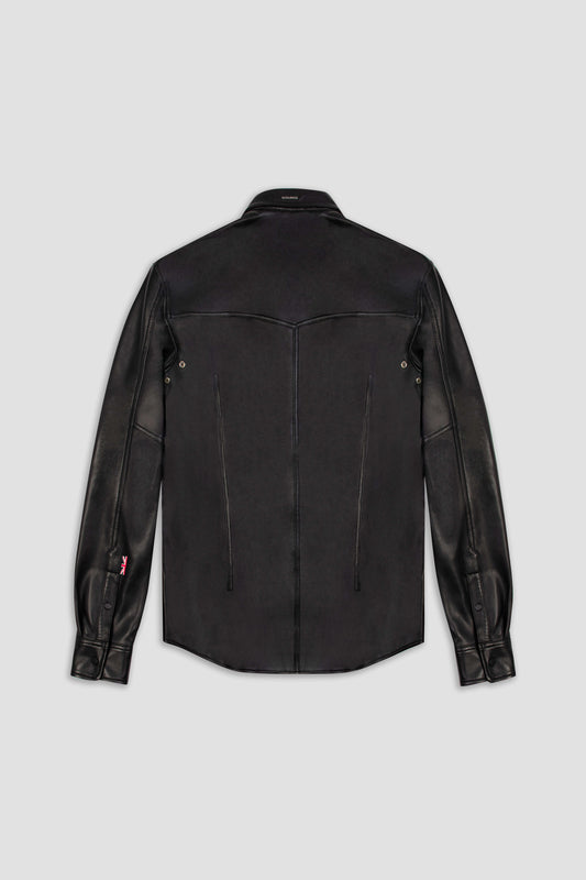 BODA Leather Overshirt