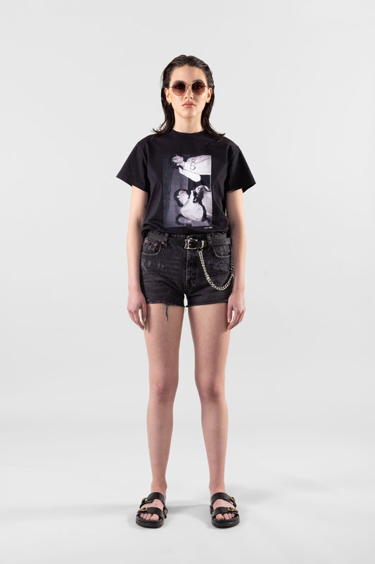 '88 RAVERS TEE - JET BLACK (WOMAN)