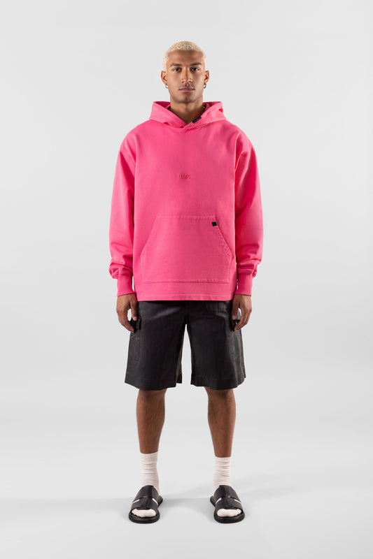 '88 RAVERS HOODIE - WASHED ACID PINK (MAN)