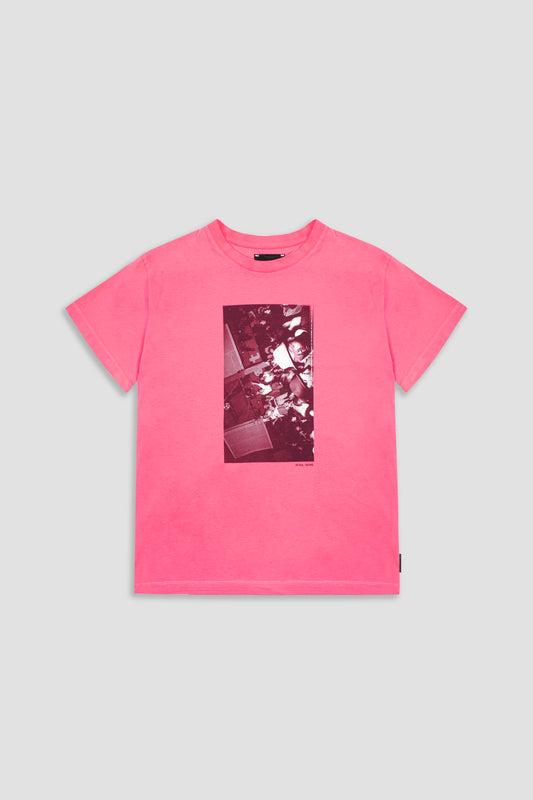 '88 RAVERS TEE - WASHED ACID PINK (MAN)